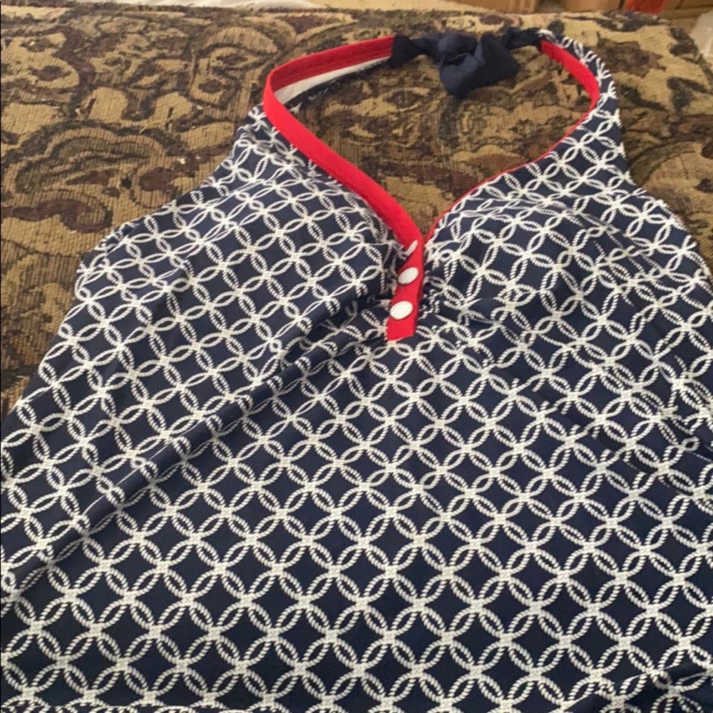 NWT Nautica tank-kini size 10